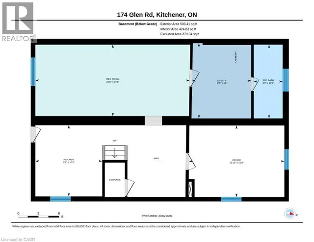 174 GLEN Road Kitchener, Ontario in Houses for Sale in Kitchener / Waterloo - Image 24