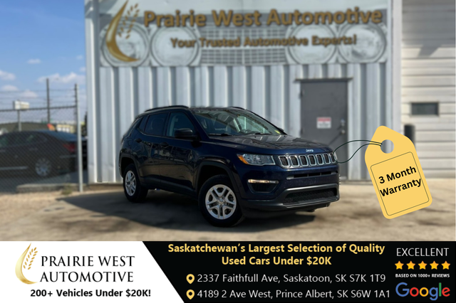 2018 Jeep Compass Sport 4WD in Cars & Trucks in Saskatoon - Image 2