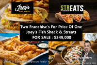 For Sale - Joey's Fish Shack & Streats Franchise Location