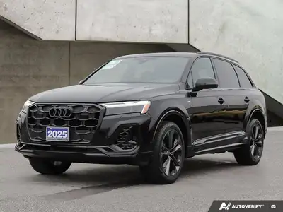 *2025 Audi Q7 Progressiv -- Luxury, Power & 7-Passenger Versatility | Like New* Drive premium withou...