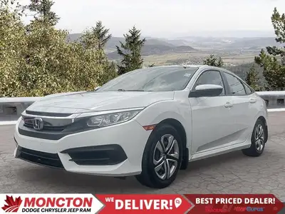 Welcome to Moncton Chrysler Jeep Dodge. Recent Arrival! 2016 Honda Civic LX 2.0L I4 DOHC 16V i-VTEC...