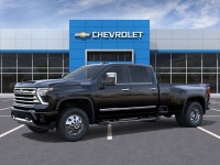Introducing the 2026 Chevrolet Silverado 3500HD High Country in an elegant black finish with 44 capa... (image 1)