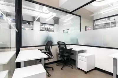 A fully customizable and perfectly sized workspace rental for two. Create the ideal environment for...