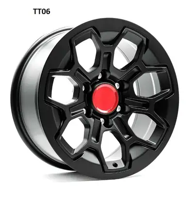 2024 Tacoma Tundra TT06 17x8 15 6x139.7 Flat Matt Black available @ Jspec performance! 416/335/6214...