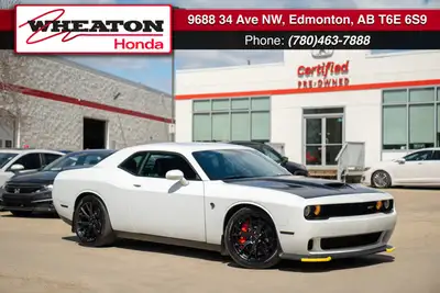 This 2016 Dodge Challenger SRT Hellcat is a high-performance coupe built around raw power, rear-whee...