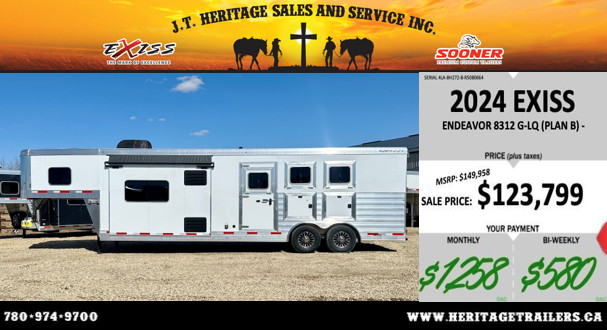 Living Quarters Horse Trailers 8' Wide for Sale in Other in Strathcona County - Image 2