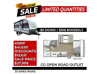 2025 Prime Time 17BHS EASY TOW - DINETTE SLIDE - REAR BUNKS 2025 Prime Time Avenger 17BHS - Light we...