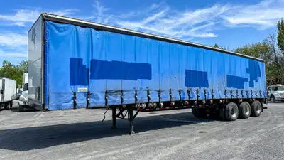 Trailer - # STOCK: R-34246 2003 MANAC 48' ROLLING TARP REMORQUE A RIDEAUX 2003 MANAC 48' ROLLING TAR...