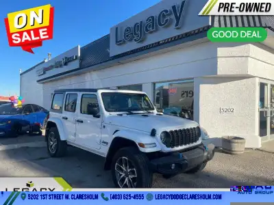 Welcome to Legacy Dodge Claresholm. Low Mileage, Black 3-Piece Hard Top, Technology Group, Fog Lamps...