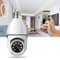 Wireless Security Camera 1080P WiFi IP E27 Bulb Type