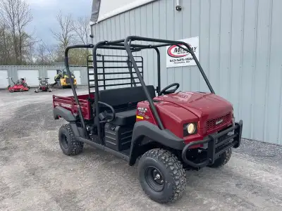 - 2026 Kawasaki MULE 4010 TRANS4x4 - 2- to 4-passenger Trans Cab system - 617cc, V-twin, 4-stroke en...