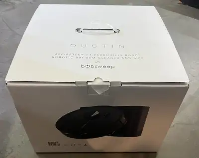 Dustin Robotic Vacuum Cleaner and Mop by bobsweep, View more
