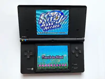 BLACK NINTENDO DSi WITH 2200+ GAMES I GREAT VALUE I RETRO GAMES, View more