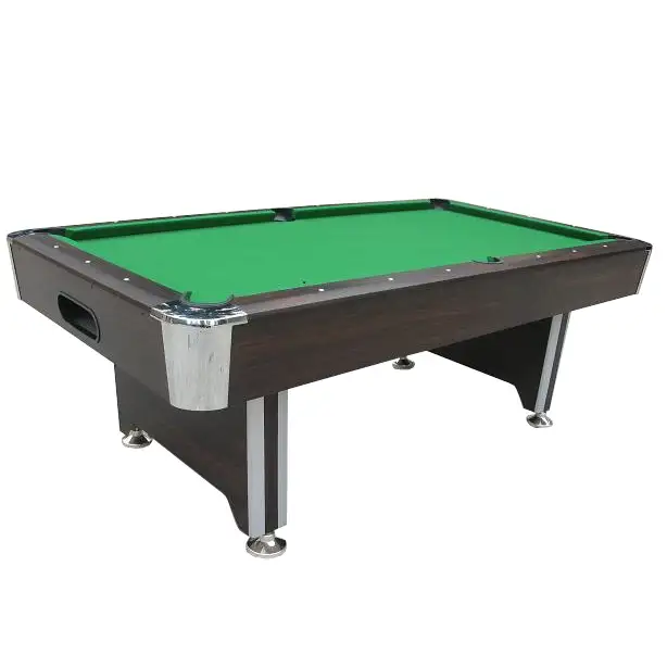 NEW 7 FT POOL TABLE & BALL RETURN FULL SIZED TABLE KBL812 in Other in Lloydminster - Image 6
