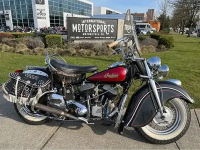 a rare Vintage Indian Chief with all the touring accessories ~ WE SHIP EVERYWHERE~ Over 200 Used Mot...