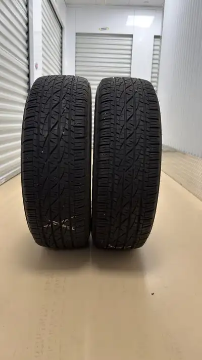 2 Tires Size: 235/70 R16 All-season Tires Firestone Destination Price: $140 for all Clean and ready...