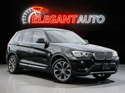 2017 BMW X3 28I Black Exterior on Black Interior comes with Back up Camera ,Leather , Heated seats a...
