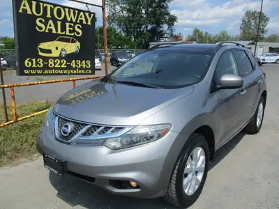 2012 Nissan Murano SL 3.5L AWD loaded with power locks, power mirrors, power windows, tilt/telescopi...