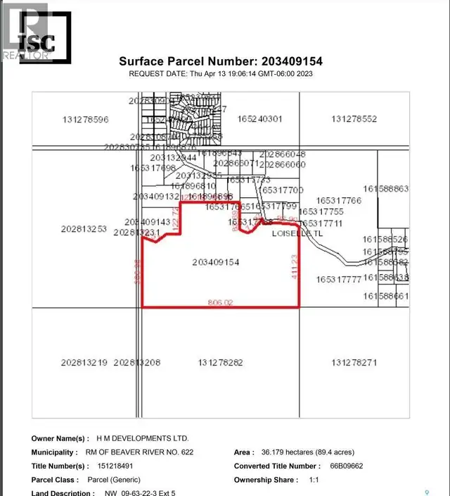 Loiselle Land Beaver River Rm No. 622, Saskatchewan in Land for Sale in Meadow Lake - Image 10