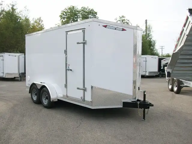 2025 Weberlane CARGO 7' X 14' V-NOSE 2 ESSIEUX 5200LB. CONTRACTE in Cargo & Utility Trailers in Laval / North Shore - Image 2
