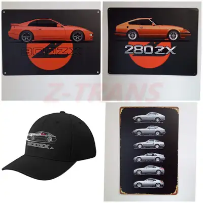 NEW Merchandise for Z fans metal posters very nice for man cave / auto shop or bar and we also have...