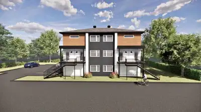 Logement moderne 4 1/2 situé au 6 Louis-Brûlot à Lévis, disponible dès juillet à 1450$/mois dans une...