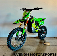 ELECTRIC DIRT BIKE | 1600W | 48V | LITHIUM BATTERY | MOTOCROSS