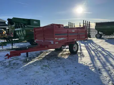 5 Ton ,Dump box dimensions: 6’ wide x 10’ long with 2’ high sides, Single Axle , Self Opening Tail G...