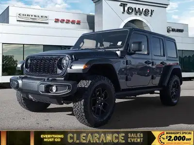 This Jeep Wrangler 4xe boasts a Intercooled Turbo Gas/Electric I-4 2.0 L/122 engine powering this Au...