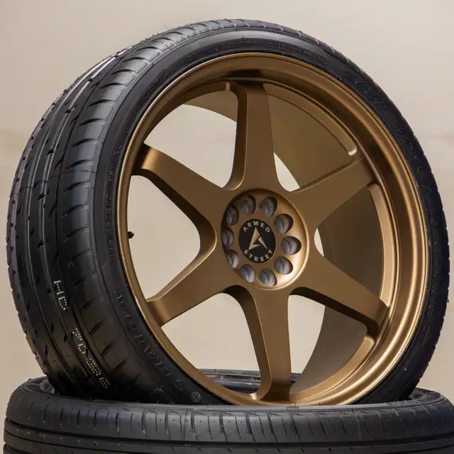 NEW 20 inch Armed VETERAN GLOSS BRONZE Wheels – ONLY $990/Set! in Tires & Rims in Calgary - Image 2