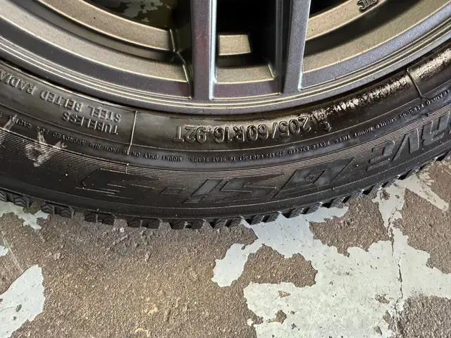 Four New 16″ 5x114.3 Envy Grey Wheels w/ 205/60R16 Toyo Winter in Tires & Rims in Oakville / Halton Region - Image 7