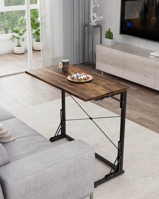 Vantic 80cm Folding Desk, Foldable TV Tray... BNIB LOT# 344463234885395203121