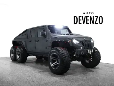 A GEM from Auto Devenzo ! 2023 Jeep Gladiator 6x6 APOCALYPSE beast OVER 190 000$ USD IN MODIFICATION...
