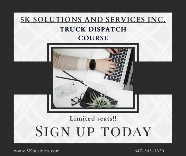 TRUCK DISPATCHER & FREIGHT BROKERAGE COURSE IN 3 DAYS in Classes & Lessons in Mississauga / Peel Region - Image 3