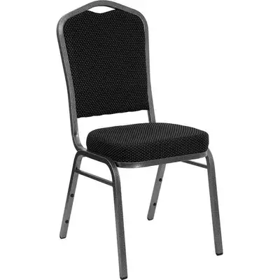 NEW STACKABLE BANQUET CHAIRS BLACK DOT PATTERN GS628B, View more