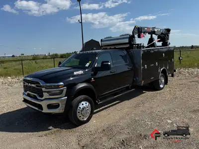 Countryside Fleet NEW - 2026 Dodge Ram 5500HD 4x4 Crew Cab Service Truck + 6.7L Cummins Diesel + 4x4...