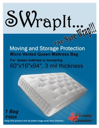 Queen Mattress Bags Plastic (See Other Sizes In AD Details)