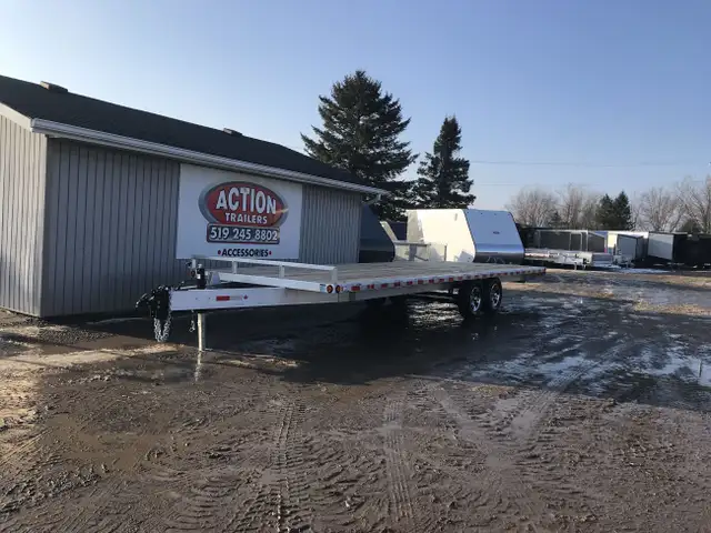 2026 ACTION SERIES MENNONITE MADE ALUMINUM DECKOVER SERIES in Cargo & Utility Trailers in London - Image 8