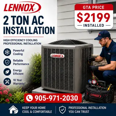 New Central Air Conditioner Installation, View more