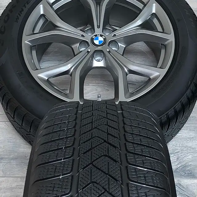 2022 BMW X5 / X6 19" OEM Rims, TPMS & RF Winter Tires*BRAND NEW* in Tires & Rims in Markham / York Region - Image 8