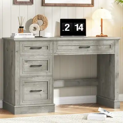 BRAND NEW - 47in Executive Desk With 3 Drawers... LOT# 92, View more