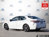 Recent Arrival! Wind Chill Pearl 2019 Toyota Camry Hybrid SE FWD CVT 2.5L I4 DOHC 16V APPLE CAR PLAY... (image 2)