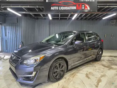 ****2016 SUBARU IMPREZA TOURING 136 000KM(CERTIFIÉ)****VOITURE EN BONNE CONDITION AU NIVEAU MÉCANIQU...