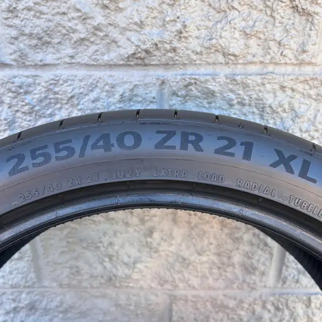 (97%) 4x 255/40ZR21 Continental SportContact 6 Summers in Tires & Rims in City of Toronto - Image 8