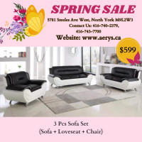 Furniture Spring Sale on Sofa Sets and Sectionals!