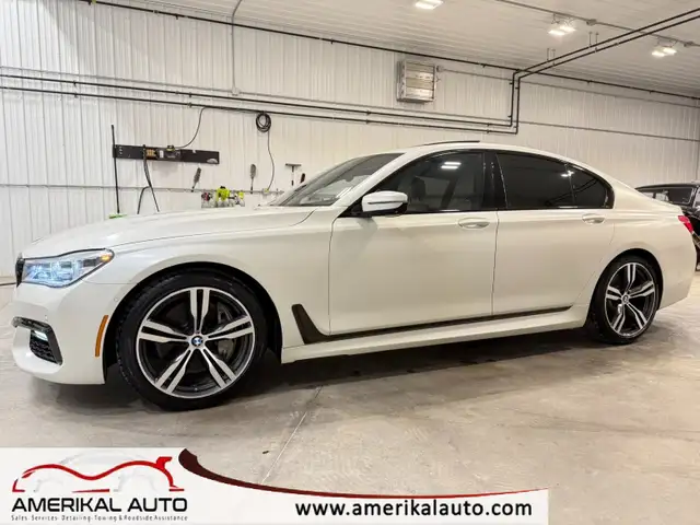 2018 BMW 750Xi M SPORT *MATTE WHITE* *CLEAN TITLE* *SAFETIED*