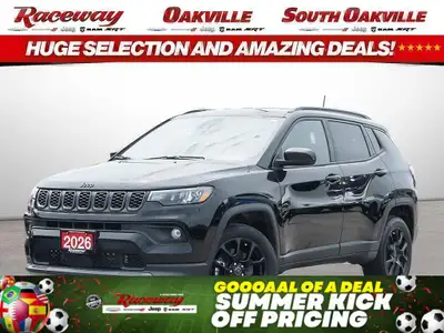 2026 JEEP COMPASS NORTH 4X4 | ALTITUDE | CARPLAY | REMOTE START | LOW KMS | PUSH START Exterior Colo...
