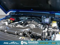 This Jeep Wrangler has a strong Intercooled Turbo Premium Unleaded I-4 2.0 L/122 engine powering thi... (image 6)