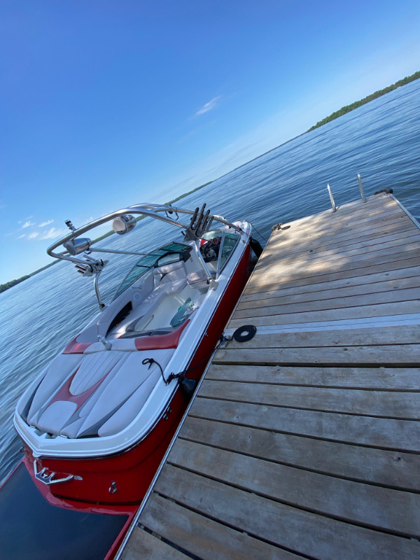 2006 Mastercraft X2 with tandem axel trailer in Powerboats & Motorboats in Kawartha Lakes - Image 2