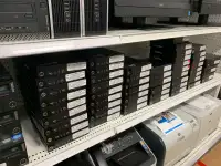 OFF LEASE LENOVO, HP, DELL TINY COMPUTERS WITH 30 DAYS WARRANTY